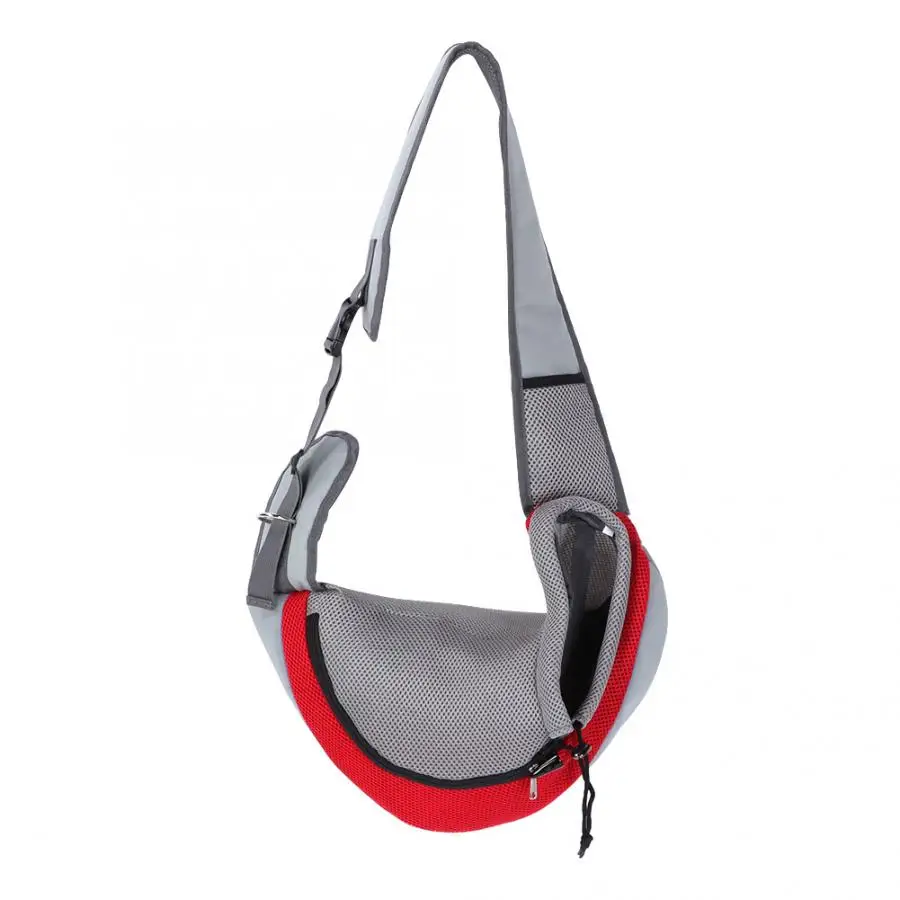 Красное дышащее Сетчатое портативное путешествие, домашнее животное сумка-переноска слинг рюкзак собака кошка аксессуары удобная собака животные уличные сумки