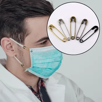 

Smart Home 1728PCS Safety Pin Iron Pin Multipurpose 1.9cm Long Metal Small Pin Daily Use for Home Face Mask Mouth Masks