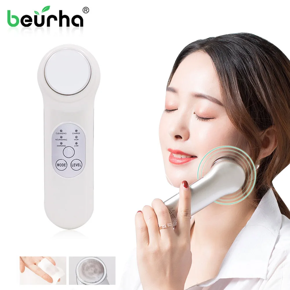 

Iontophoresis Beauty Instrument Face Cleansing Massager Skin Rejuvenation Anti Aging Remove Wrinkle Acne Deep Clean Ion Therapy