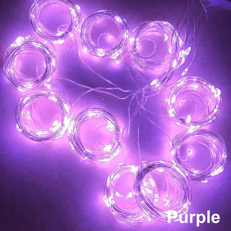 Purple-3x2m 3x2/3x3mLED сосулька занавеска струнный светильник s Рождественская фея вечерние светильник для свадьбы дома окна вечерние украшения USB пульт дистанционного управления занавеска лампа - Испускаемый цвет: Purple-3x2m