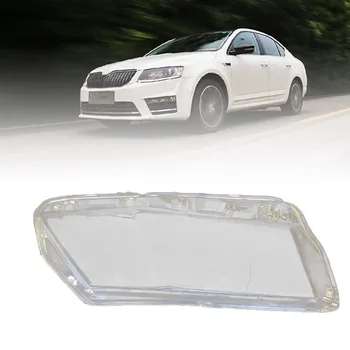 

Car Front Headlight Cover for 2015-2017 Skoda Octavia Headlight Waterproof Clear Lens Auto Shell Cover Left & Right