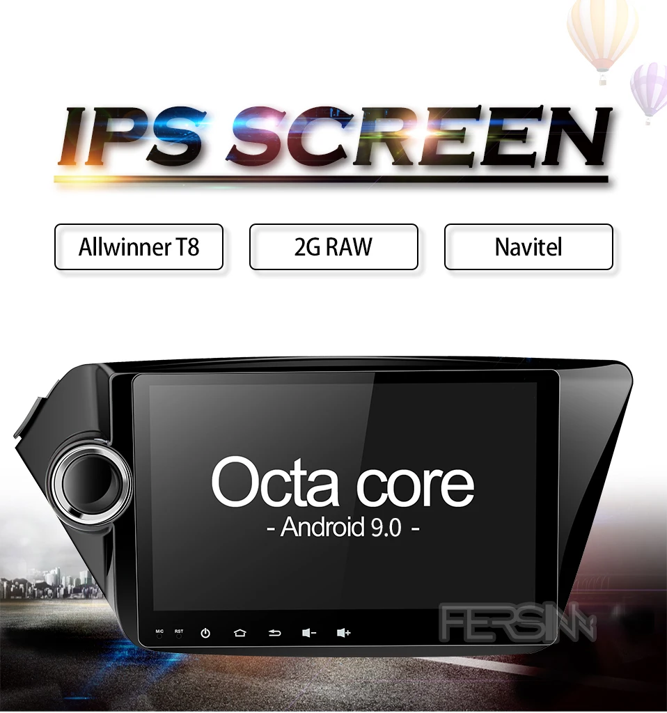Flash Deal 2G+32G android 9.0  Kia rio k2 car dvd gps player radio gps navigation video player car multimedia player 0