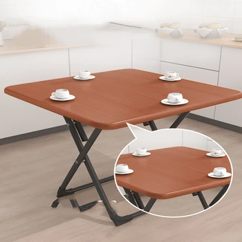 

Folding table simple small square table household folding table portable dining table square table simple table