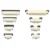 10pcs FPC FFC 0.5mm Pitch Drawer Flat Cable Connector Top / Bottom Contact 4P 5P 6P 8P 10P 12P 14P 16P 20P 16P 30P 32P 40P 45P 1