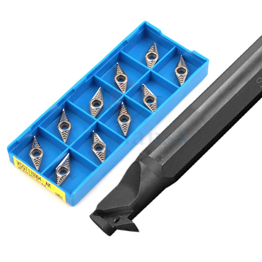 1pc S16q/s20rsvzcr11 93° Stype Internal Turning Toolholder For Cnc