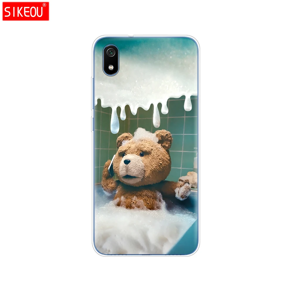 33777 Силиконовый чехол для xiaomi redmi 7a Чехлы Защитная мягкая задняя крышка из ТПУ на redmi 7 a бампер hongmi 7a чехол для телефона coque - Color: 33777