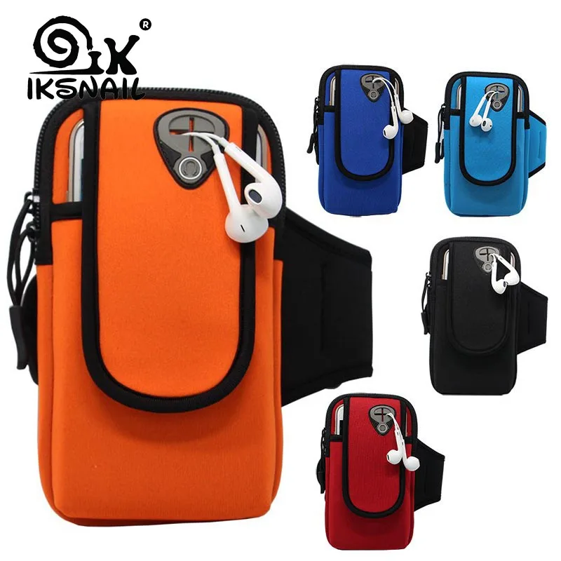 IKSNAIL Sports Running Armband Bag Case Cover Running Armband Waterproof Sport Mobile Phone Holder Outdoor Sport Phone Arm pou IKSNAIL Sports Running Armband Bag Case Cover Running Armband Waterproof Sport Mobile Phone Holder Outdoor Sport Phone Arm pou