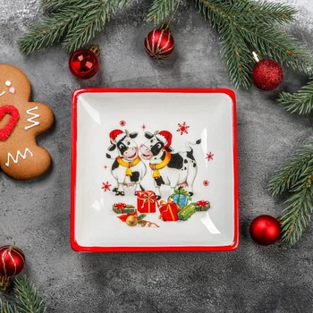 

Serving platter "Year of the bull", 15 × 3 cm