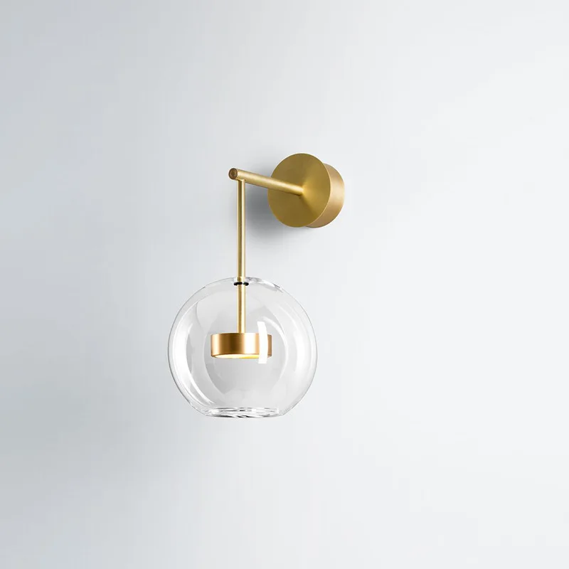 

nordice mirror light rope bedroom aisle corridor luminaria de parede wall lights for home