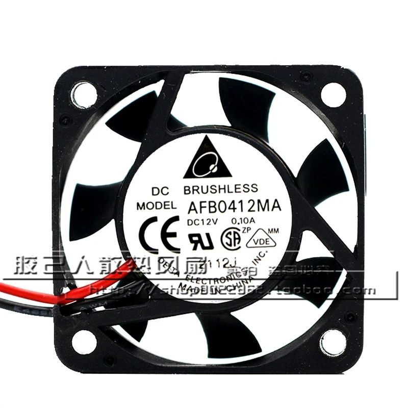 Новый оригинальный подлинный AFB0412MA 4 см 4010 DC12V 0.10A бесшумный охлаждающий
