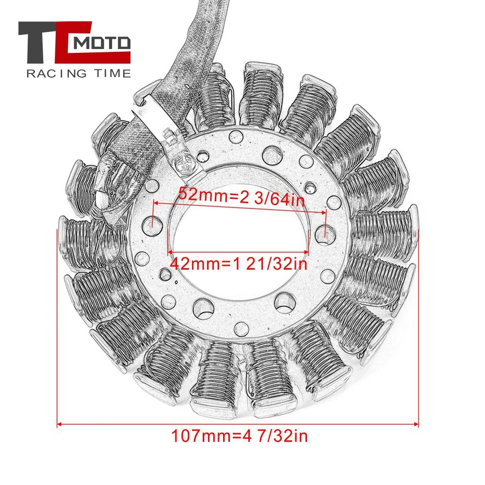 Bobina statore generatore magnete per Suzuki AN650Z
