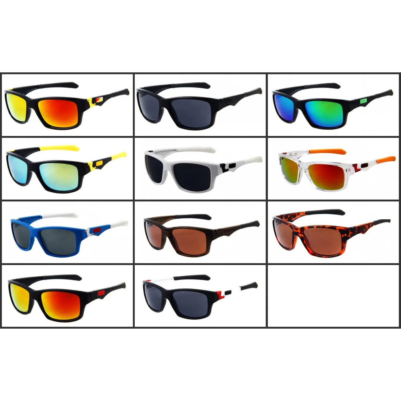 Oversized Sport Sunglasses Men Fashion Driving Square Outdoor Eyeglasses Male Goggles Eyewear Accessory UV400 | Аксессуары для