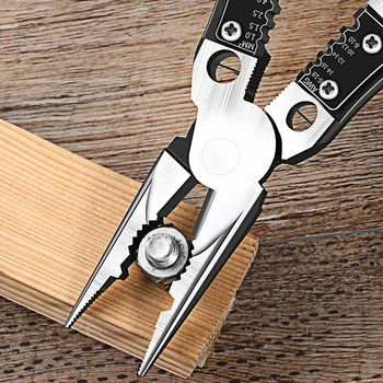 Multifunctional Cutting Pliers, Industrial-grade Bolt Vise, Electrician Clamping Winding Cutting Household Maintenance Tool 4