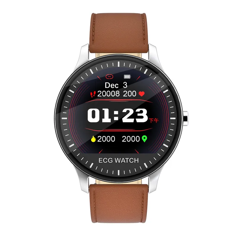 S10 Смарт-часы для мужчин ECG PPG IP68 водонепроницаемый цветной экран болотный монитор давления сердца звонок браслет-напоминатель Спорт Мужчины D30