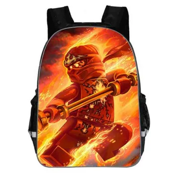 

Children School Bags ninjago Game Schoolbag for Boy Backpack 3d Printing Book Bag Backpack for Teenagers enfant