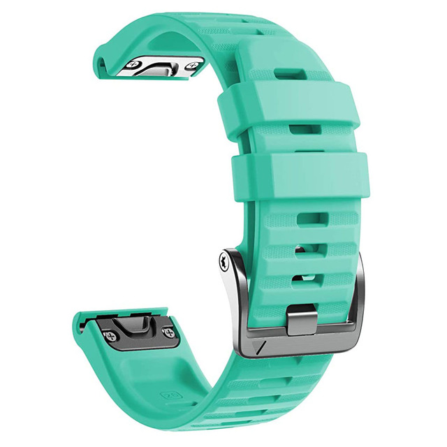 26MM Quick Release EasyFit Silicone Watch Wrist Band Strap For Garmin Fenix 6 6X Pro Fenix5 5X 3HR 935 945 Wristband Bracelet