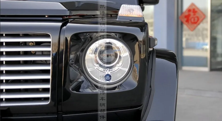 Оригинальная качественная крышка фары для 07-17 Mercedes G50 G55 w463 корпус фары автомобиля прозрачная лампа корпус Стекло