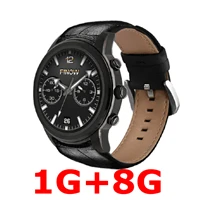 as shown Смарт-часы Finow X5 с оперативной памятью 2 ГБ/ПЗУ 16 Гб MTK6580 умные беспроводные устройства Bluetooth gps часы 3g умные часы для iOS Android 5,1 - Цвет: as shown