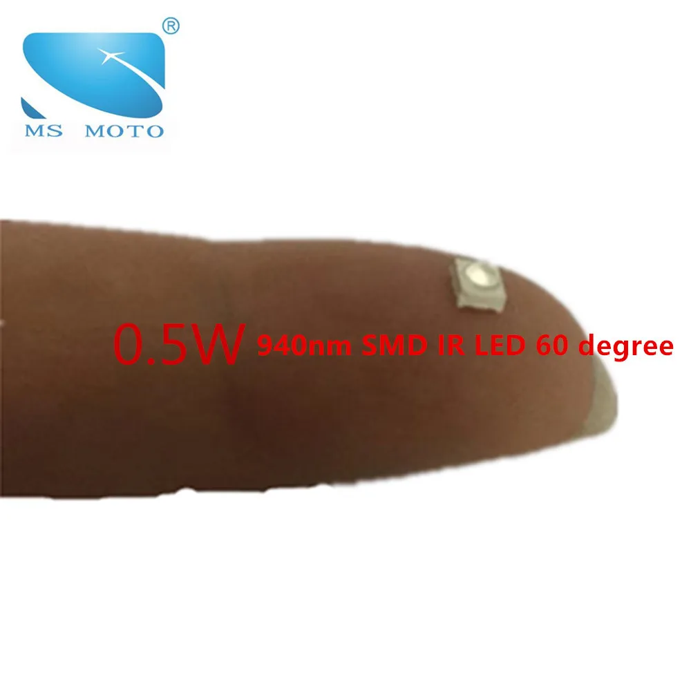 0.5W 940nm Infrared LED IR 2835 SMD Surface Mounted Devices 60 degree Invisible infrared For security Alarm | Безопасность и