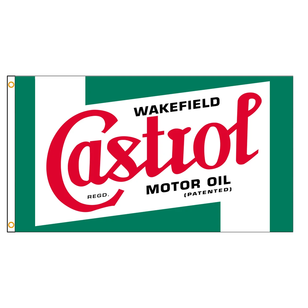 90X150Cm Castrol Wake Field Car Racing Flag