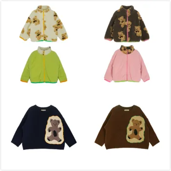 

Pre-sale2020 Autumn and Winter AN Boys and Girls Jacket Cartoon Animal Pattern Round Neck Knitted Casual Pullover Sweater