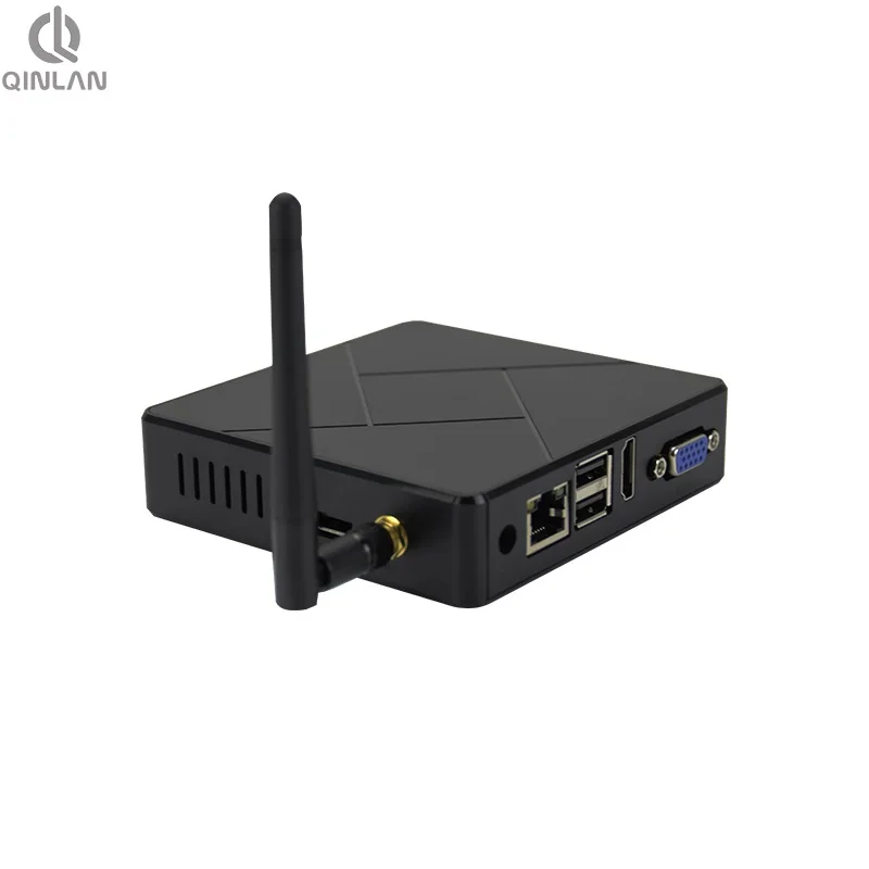 QINLAN безвентиляторный Тонкий клиент ARM A53 четырехъядерный 2 0 ГГц с RDP8.1 RUN 100