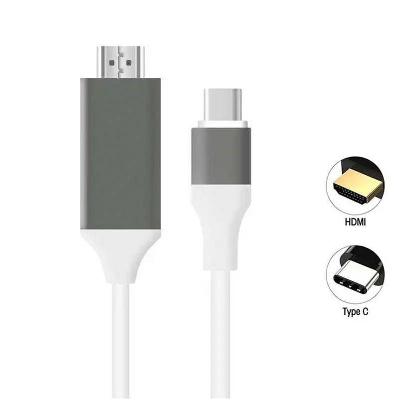 1 шт. для S8/s9/s10 мобильный телефон Hd кабель тип-c к Hdmi Usb3.1 Android с экраном кабель 4 К кабель аксессуары поставки