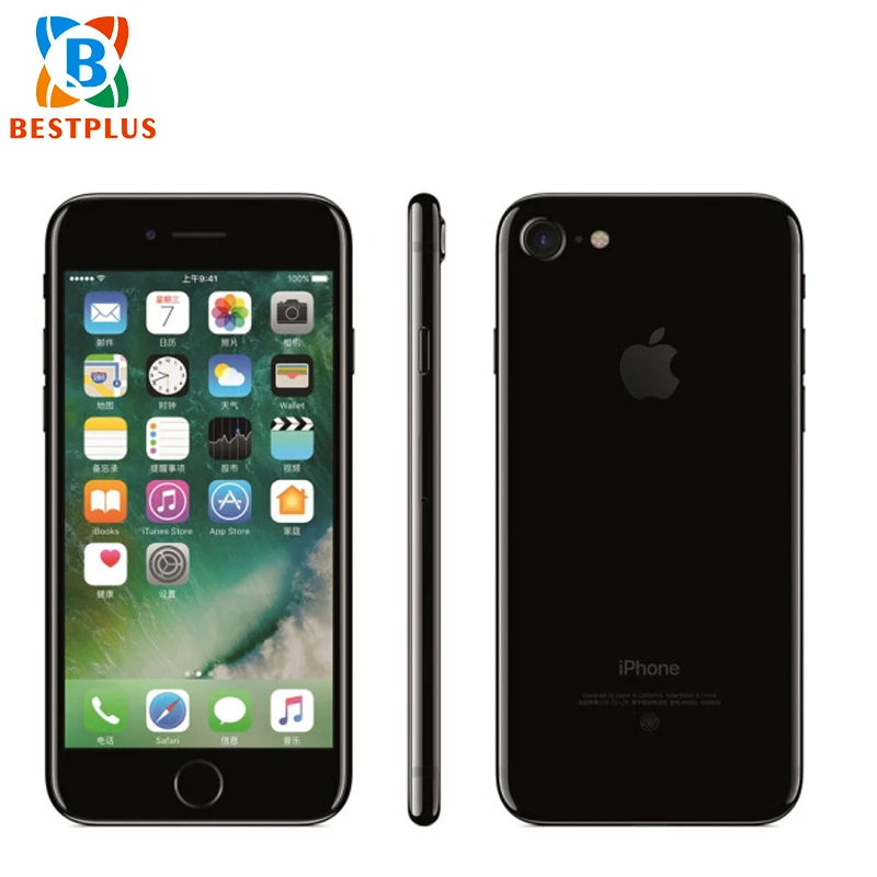 Телефон Apple iPhone 7 A1660 Verizon LTE Mobiel, 4,7 дюймов, 2 Гб ОЗУ, 128 Гб ПЗУ, отпечаток пальца, NFC, ip67, водонепроницаемый смартфон