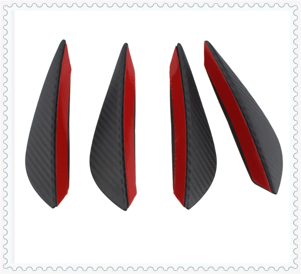 3D carbon fiber Car accessories spoiler modified exterior auto stickers for Ford Mad Evos Stealth Start iosis F-450 Verve