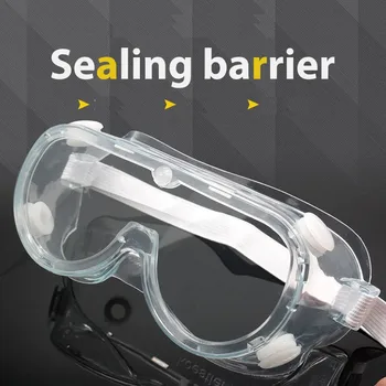 

Anti-Oil Breathable Goggles Splash-proof Protective Full Face Masks Glasses Anti-fog Household Kitchen Cooking Cover Goggles