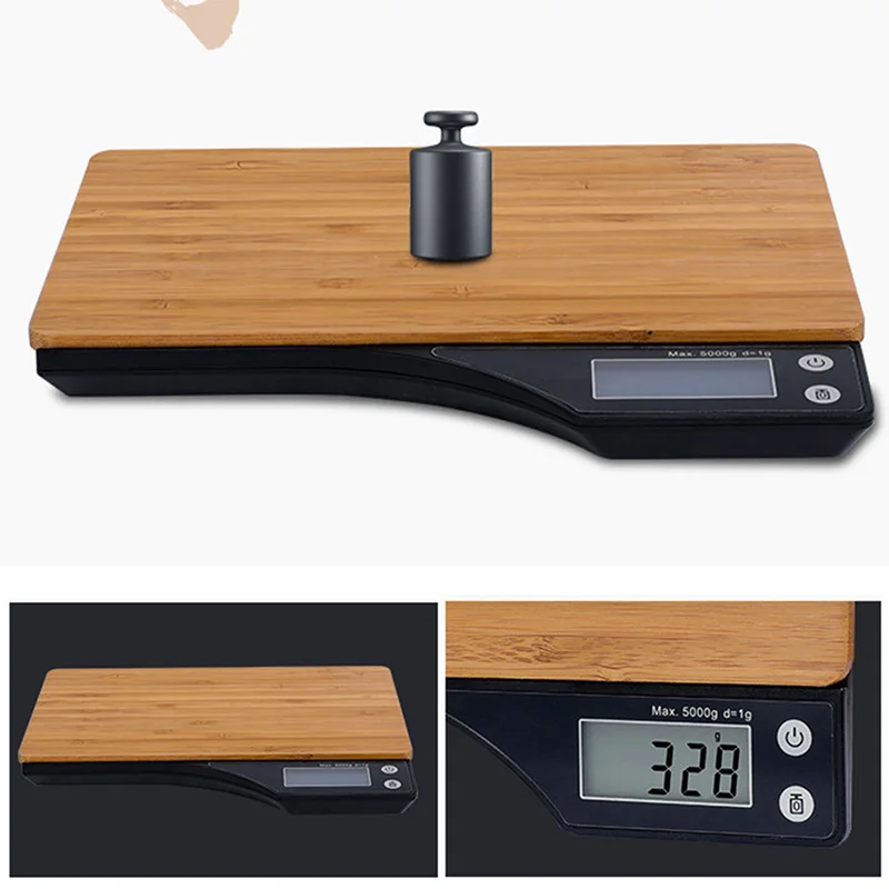 5KG LCD Kitchen Electronic Baking Digital Cooking Food Weight Platform Scale 