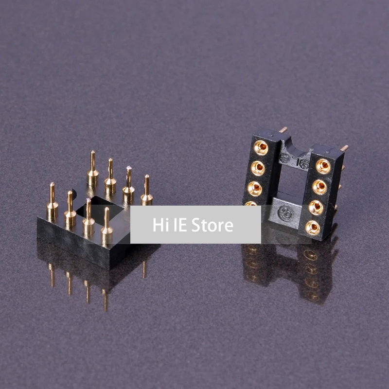 5pcs 8P Audio Op Amp Gold Plated IC Sockets Adaptor DIP8 8Pins Connector DIP Socket electrical sockets,universal socket adapter,electrical power socket,power socket adapter,power plug adapter,socket holder