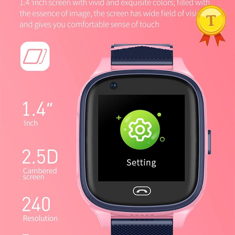 Детские Смарт-часы телефон 4G видео звонок gps Smartwatch детские часы IP67 водонепроницаемые наручные часы SOS gps Wifi студенческие часы