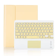

Touchpad Keyboard Case for iPad Pro12.9 2018 2020 2021 Cover With Pencil holder Square can be split touchpad Keyboard for tablet