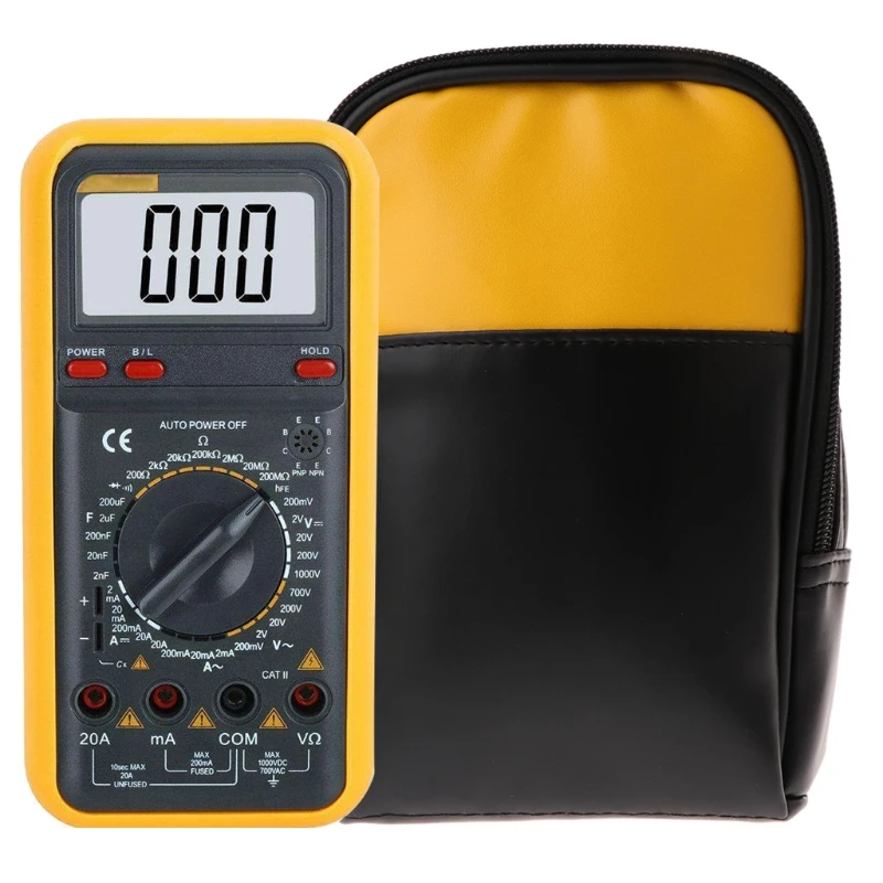 KCH17 мягкий чехол для мультиметр Fluke 12E + 15B 17B 18B 115 116 117 175 177 179 101 106 107 705 707 51-2 52-II 87v (c35