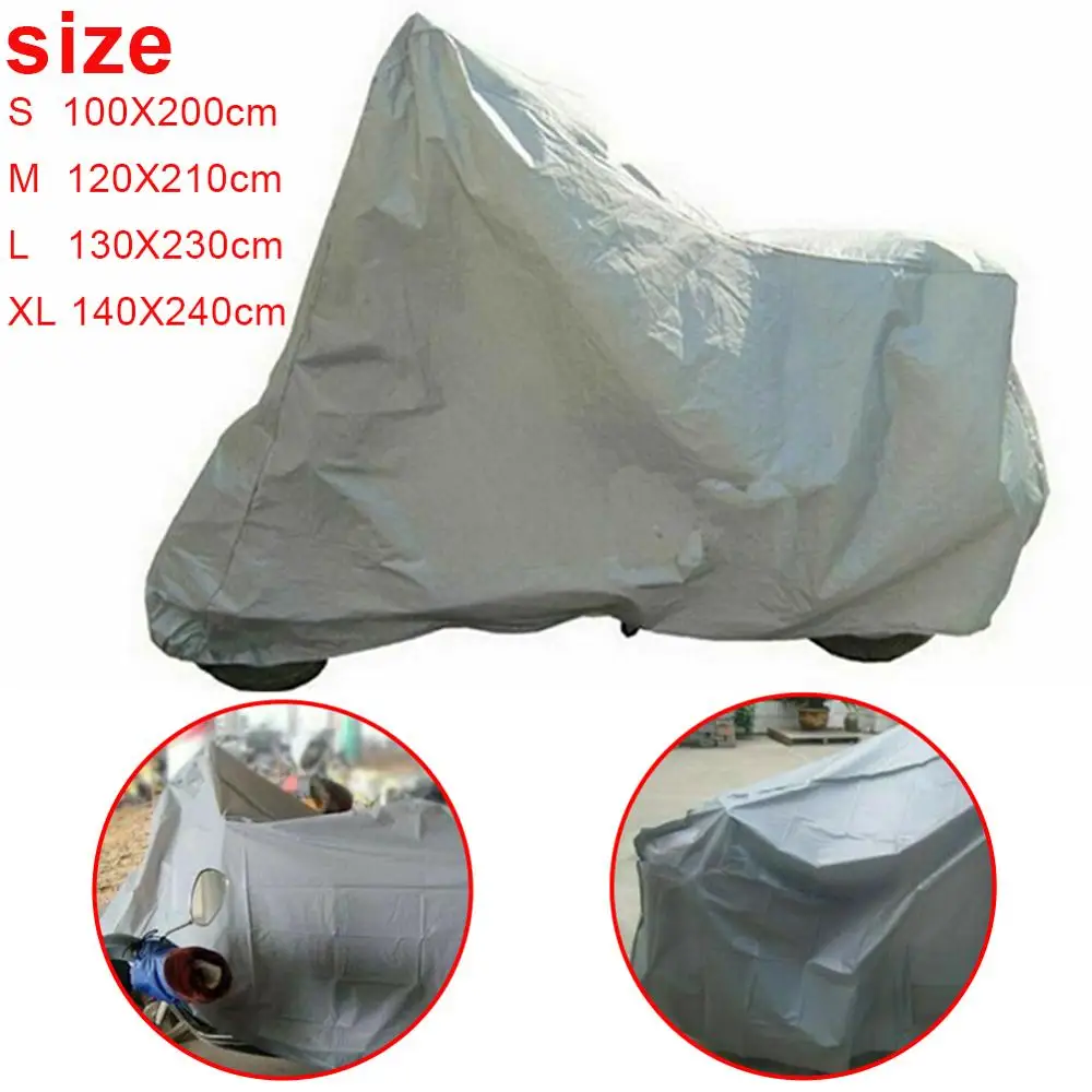

Protective Dust Waterproof Cover For Motorcycle Street Bikes Outdoor Indoor Bicycle Cover Rain Bike Cover Snow Dust Sunshine