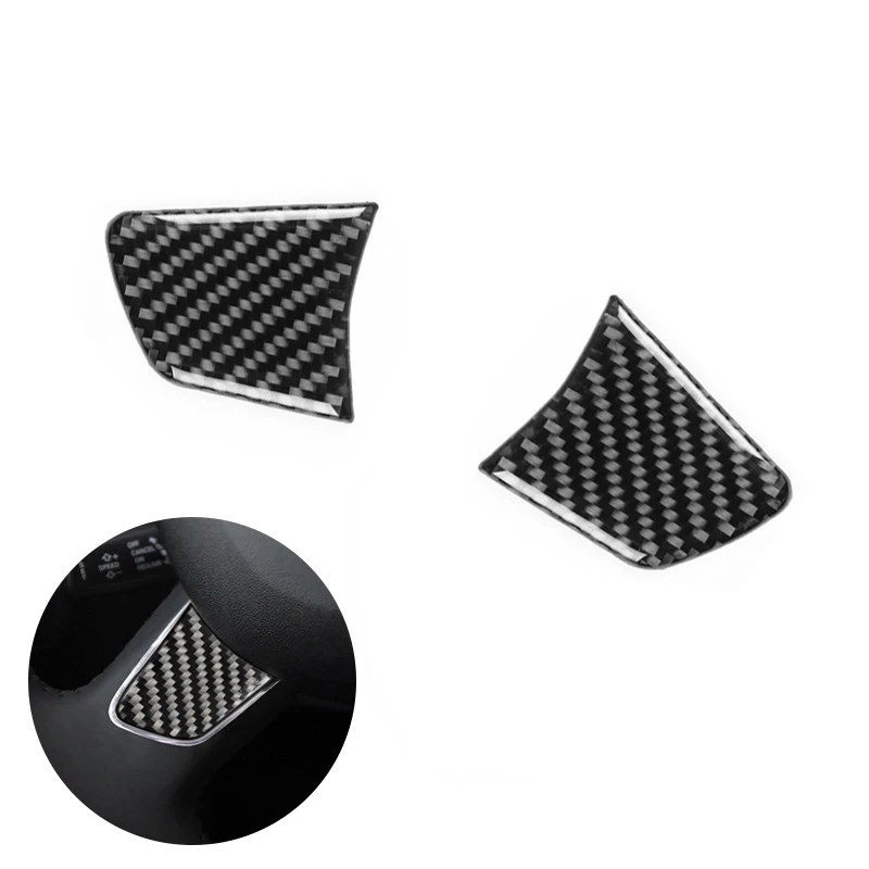 For Audi A6 C7 2012 2013 2014 2015 2016 Car Interior Steering Wheel Panel Carbon Fiber Cover Decor | Автомобили и мотоциклы