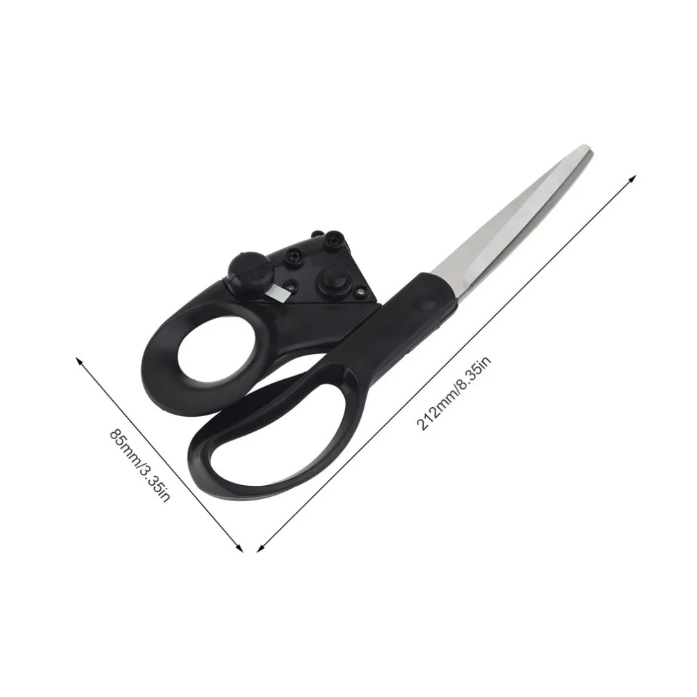 Professional Sewing Laser Guided Scissors For Crafts Wrapping Cuts Straight Fast Cutting Fabric Sewing Straight Home Supplies