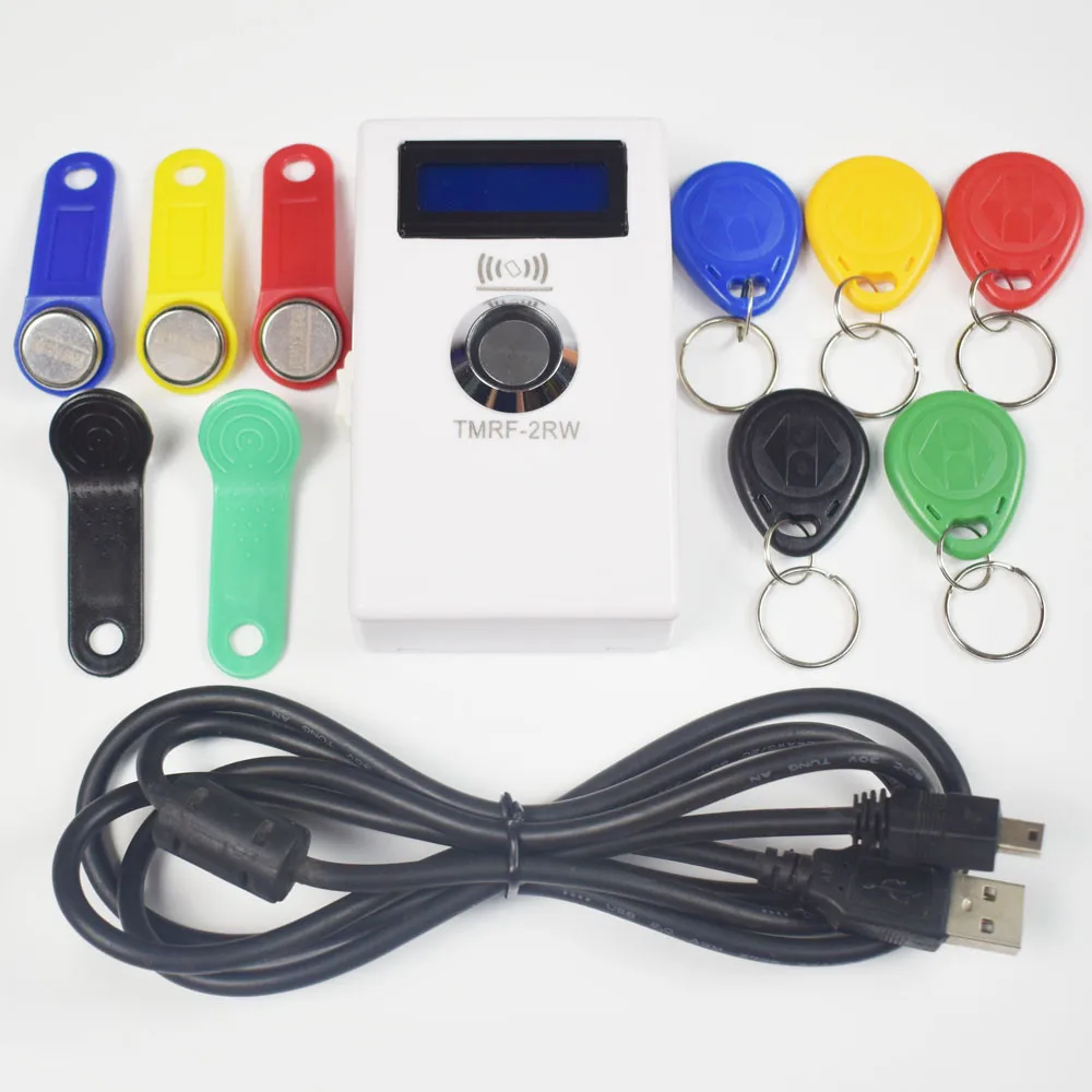 TM iButton Programmer DS1990A Duplicator Cloner Copier 125Khz RFID Reader Writer RW1990 Key Token RFID/TM Keyfob duplicator|Control Card Readers| - AliExpress
