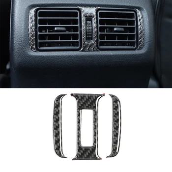 

for Toyota 4Runner 2010-2020 Rear Tuyere Switch Decoration Stickers Car Interior Accessory Real Carbon Fiber for Toyota 4 Runner