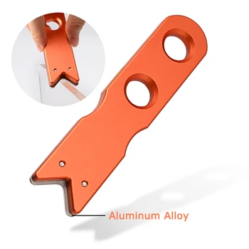 EHDIS Raschietto Acrilico Bordo Strumento di Taglio Auto Avvolgimento Vinile Seccatoio Bordo Sbavatura Trimmer Coltello di Plastica Rimozione Bava Più Liscio