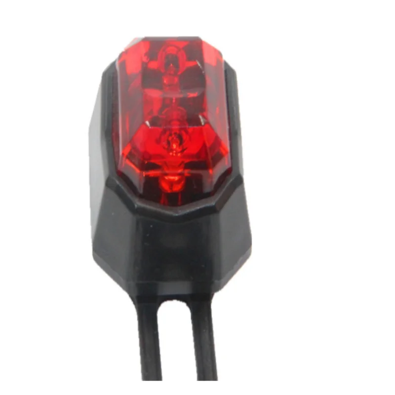 Красный Велосипедные фары Led USB Перезаряжаемый 3 режима ночные горные велосипеды задние фонари Водонепроницаемый MTB Безопасное Предупреждение Велоспорт задние фонари - Цвет: Красный