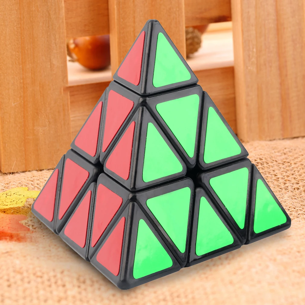 MOYU Triangular Pyramid Shaped Speed Magic puzzled Cube Black/White Worldwide sale