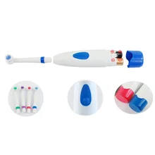 Водонепроницаемая роторная бытовая электрическая зубная щетка для туалетных принадлежностей, отбеливающая зубная автоматическая зубная щетка