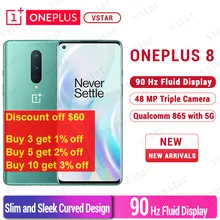 Oneplus Snapdragon 865 5G Smartphone 128gb 5G/WCDMA/GSM/LTE NFC Supercharge Octa Core