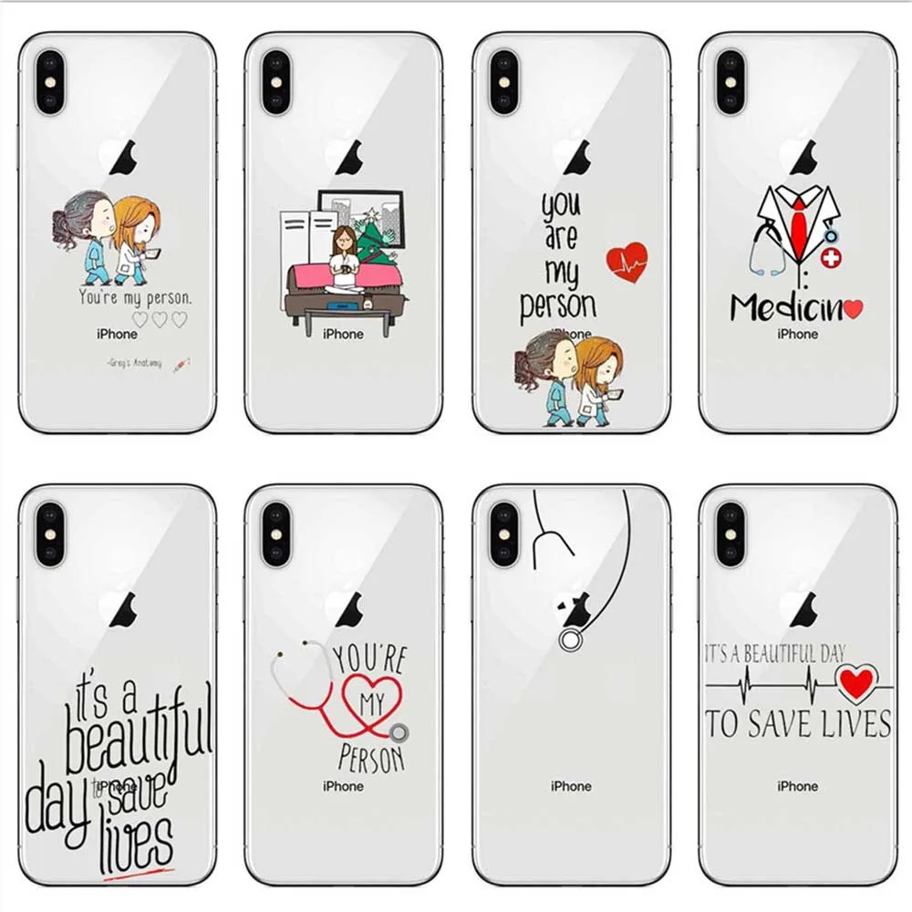 Вы мой человек для Fundas iPhone X XS XR MAX 5 6 7 8 Plus S SE GREYS Anatomy TPU Мягкий силиконовый чехол |
