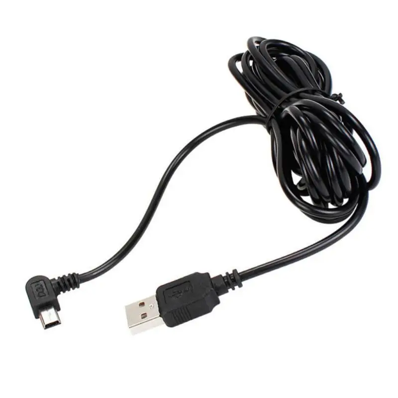 3,5 м usb type-A к Мини 5Pin прямоугольный зарядный кабель для gps-навигатора