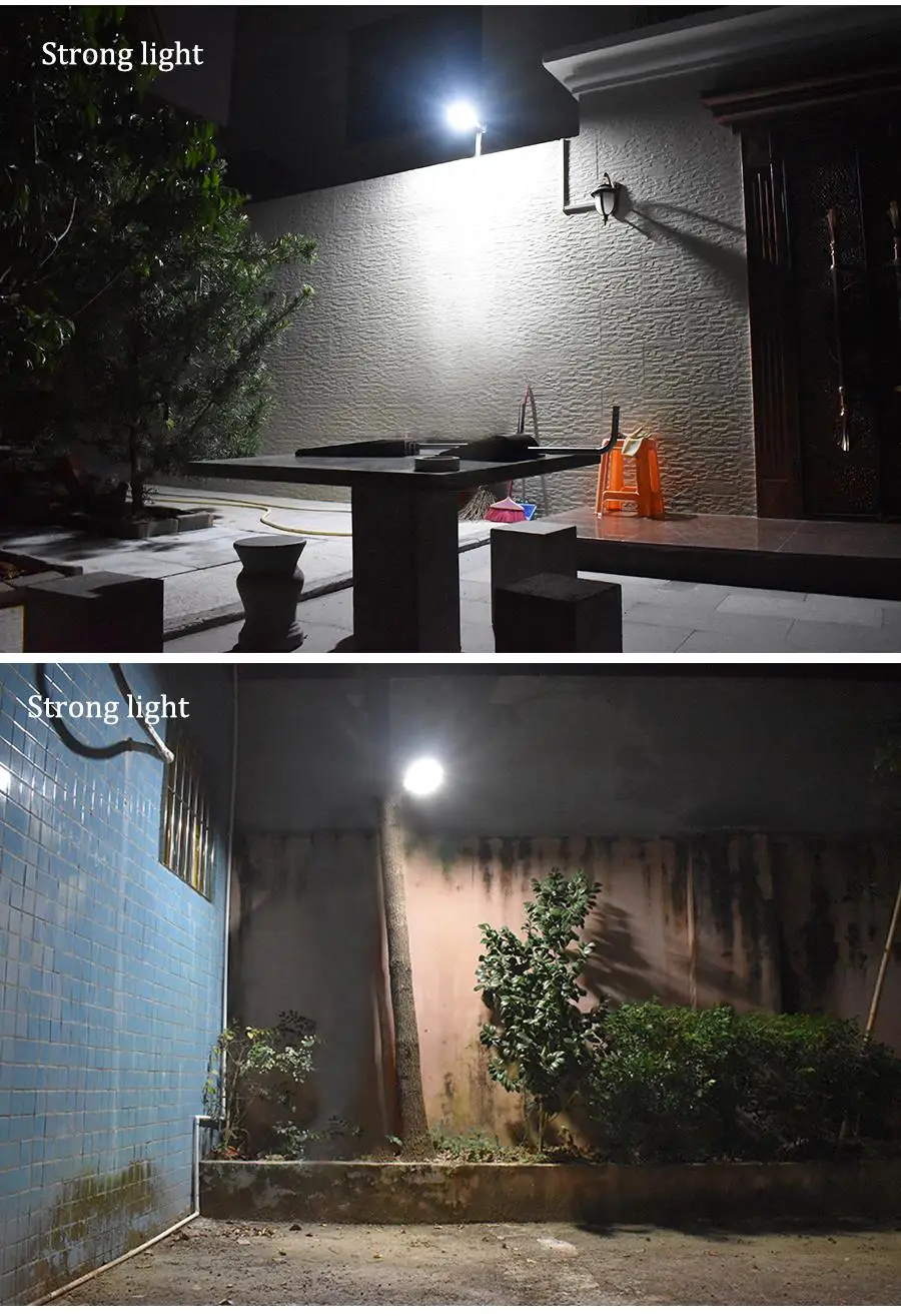 48 Leds Solar Street Wall Garden Light Ip65 Waterproof Lamp Spotlight Floodlight Rotable Bracket Remote Outdoor Solar Lamps