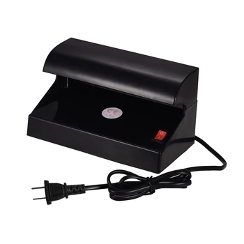 

Portable Desktop Multi-Currency Money Detector Counterfeit Cash Currency Banknote Checker Tester Single UV Light with ON/OFF