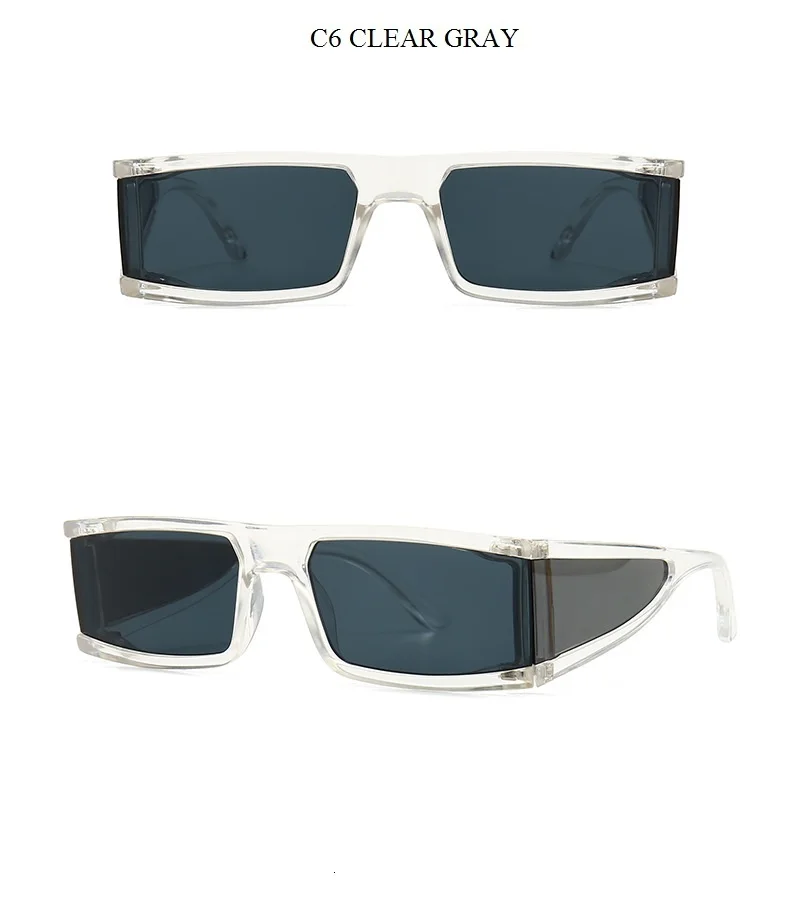 QPeClou модные зеркальные Квадратные Солнцезащитные очки для женщин новые зеркальные очки для женщин винтажные современные солнцезащитные очки для женщин